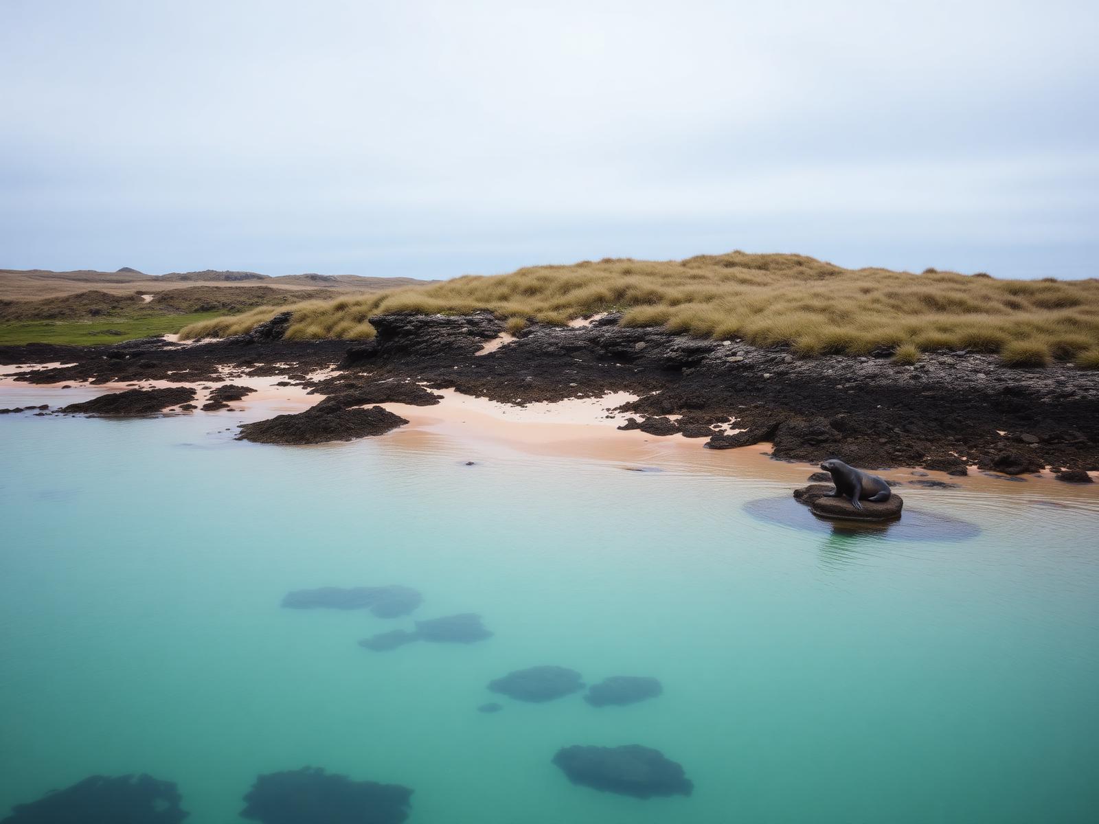A secluded bay on the Isle of Bute